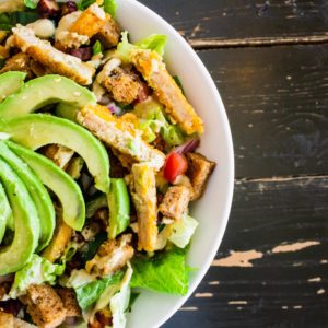 cooked food in bowl